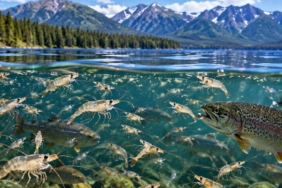 Montana Flathead Gölüne Bırakılan Karidesler Yerli Balık Popülasyonunu Olumsuz Etkiledi