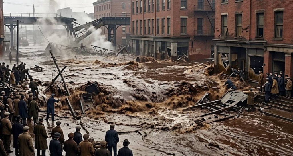Boston'da 1919 Yılındaki Sanayi Tankı Patlaması 21 Kişinin Ölümüne Yol Açtı