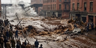 Boston'da 1919 Yılındaki Sanayi Tankı Patlaması 21 Kişinin Ölümüne Yol Açtı